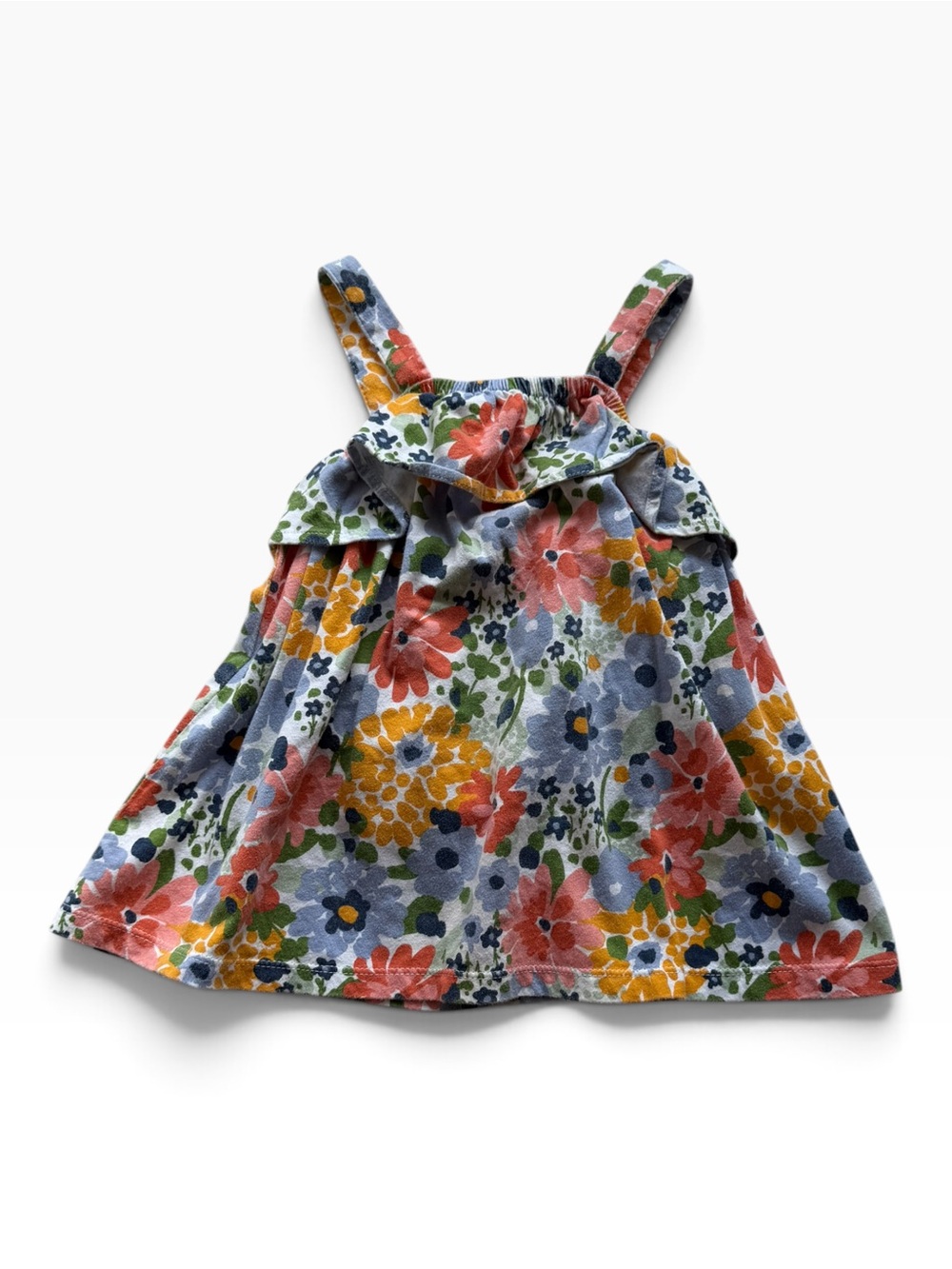 Kids Floral Sundress in Multi-Color